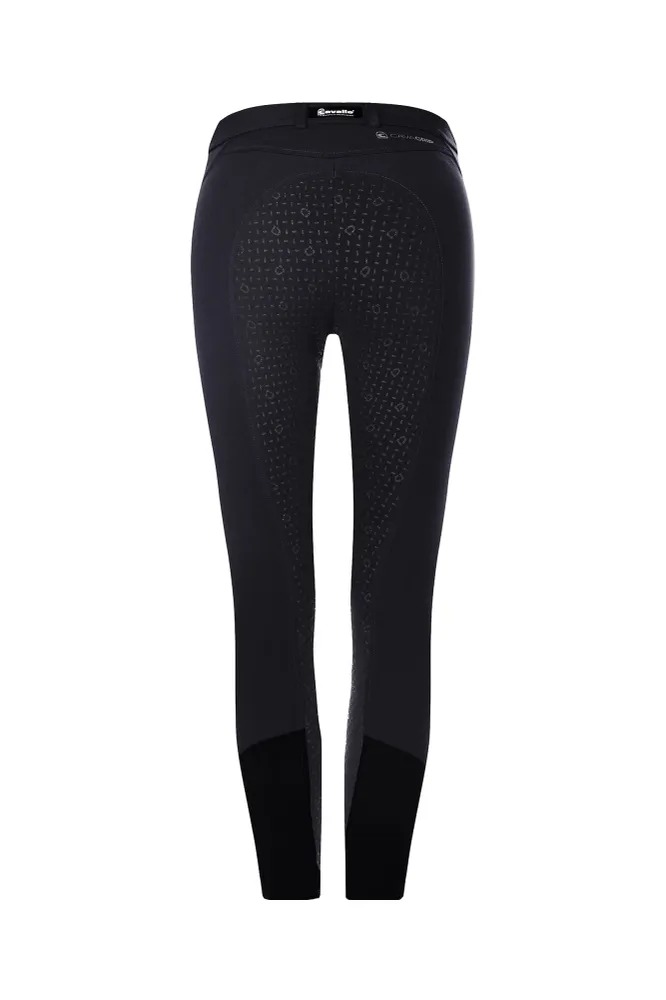 CavalCaja Grip Women's Full Seat Breeches Koolzwart 14 Lang