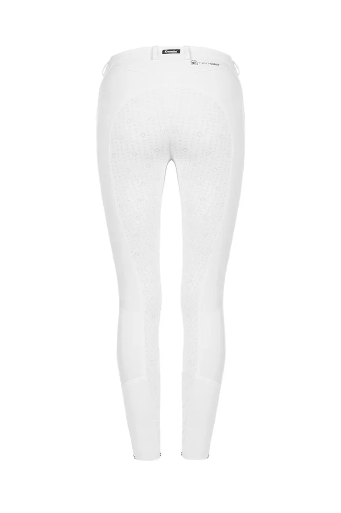 CavalCaja Grip Women's Full Seat Breeches Melkwit 14 - Perfecte Pasvorm