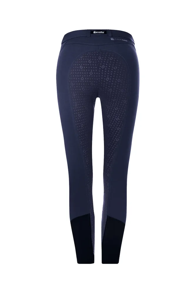 CavalCaja Grip Women's Full Seat Breeches Dark Blue 14 Groot