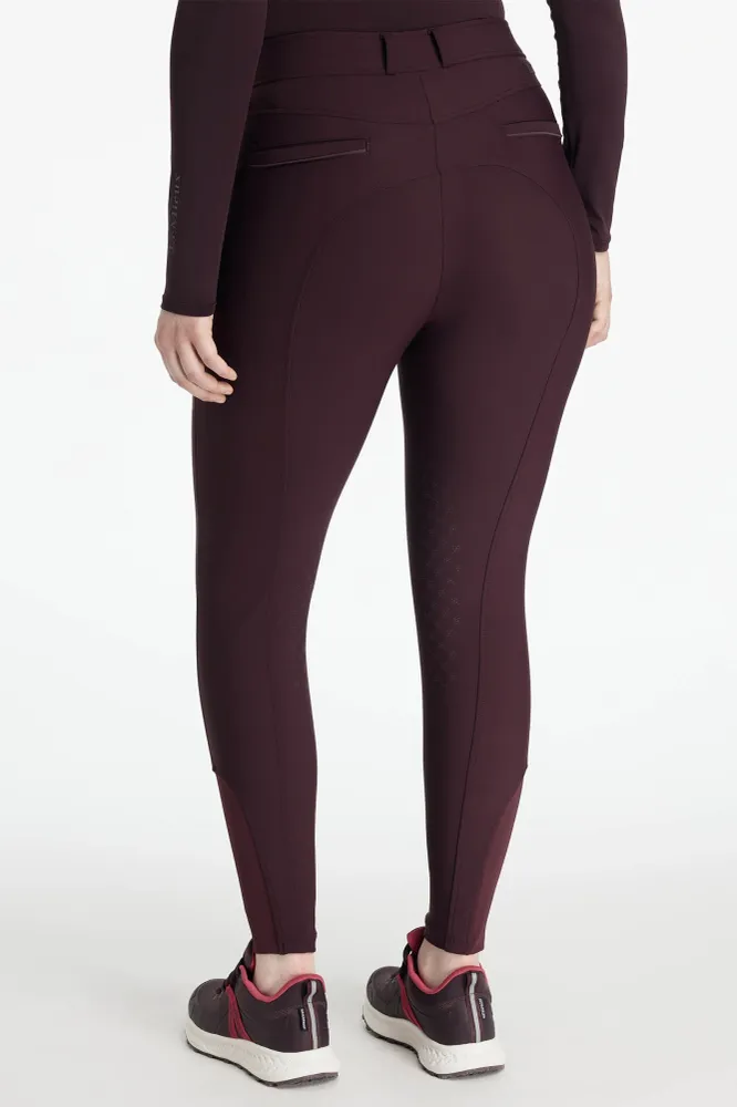 Deurhandvat Isabelle Women´s Full Seat Breeches Damson 8