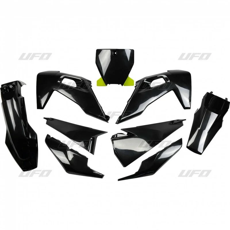 Grille Kit plástica completo UFO negro - Husqvarna TC/FC