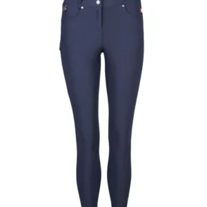 Julia Ladies' Full Grip Breeches Dark Zeeblauw 10