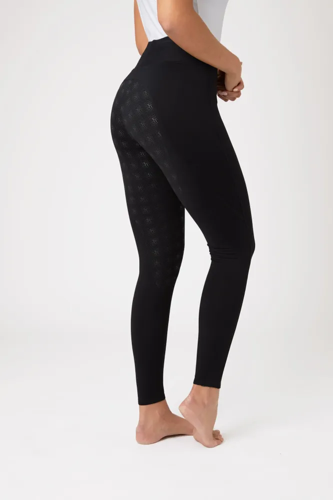 Premium All-Weather Juliet Women's Hyper Flex Full Seat Tights Zwart 14