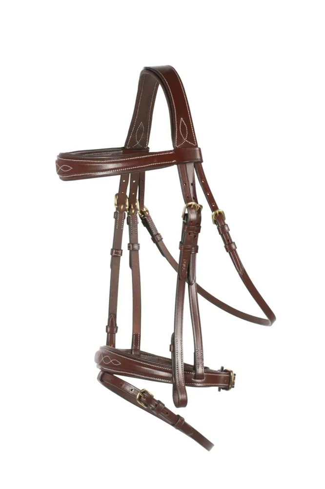 Sion Bridle Reins Cappuccino X-Full