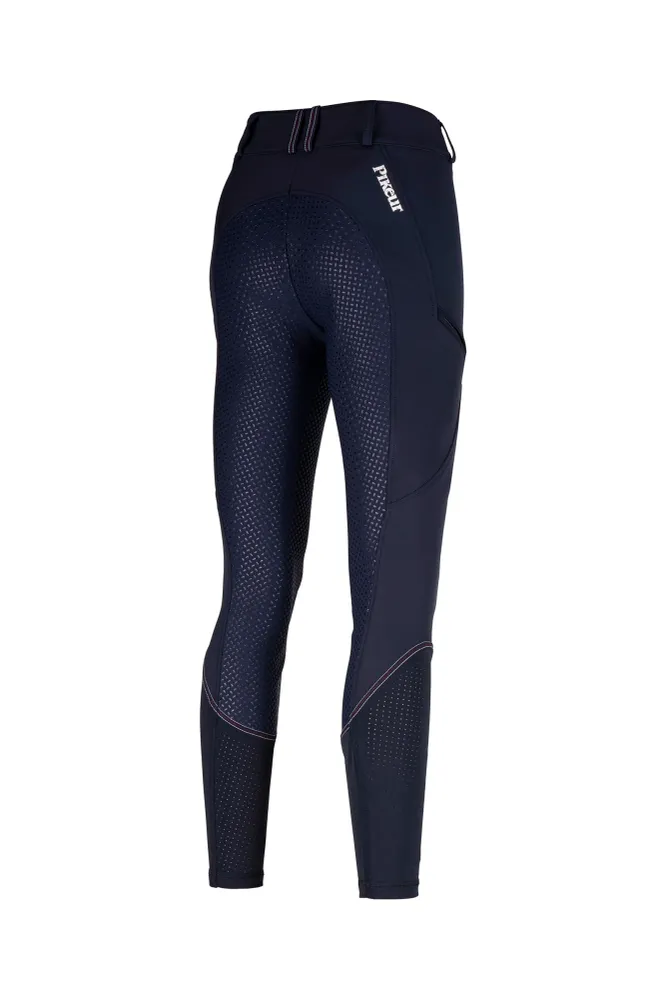 Spatbord Dilaria Grip Women's Full Seat Breeches Zeeblauw Nights 10