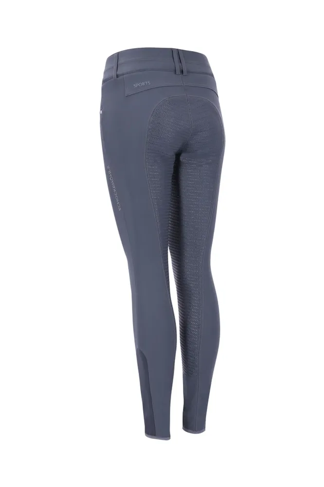 Summer Alexa Women's Fullseat Breeches graphite 10 met Beschermende Coating