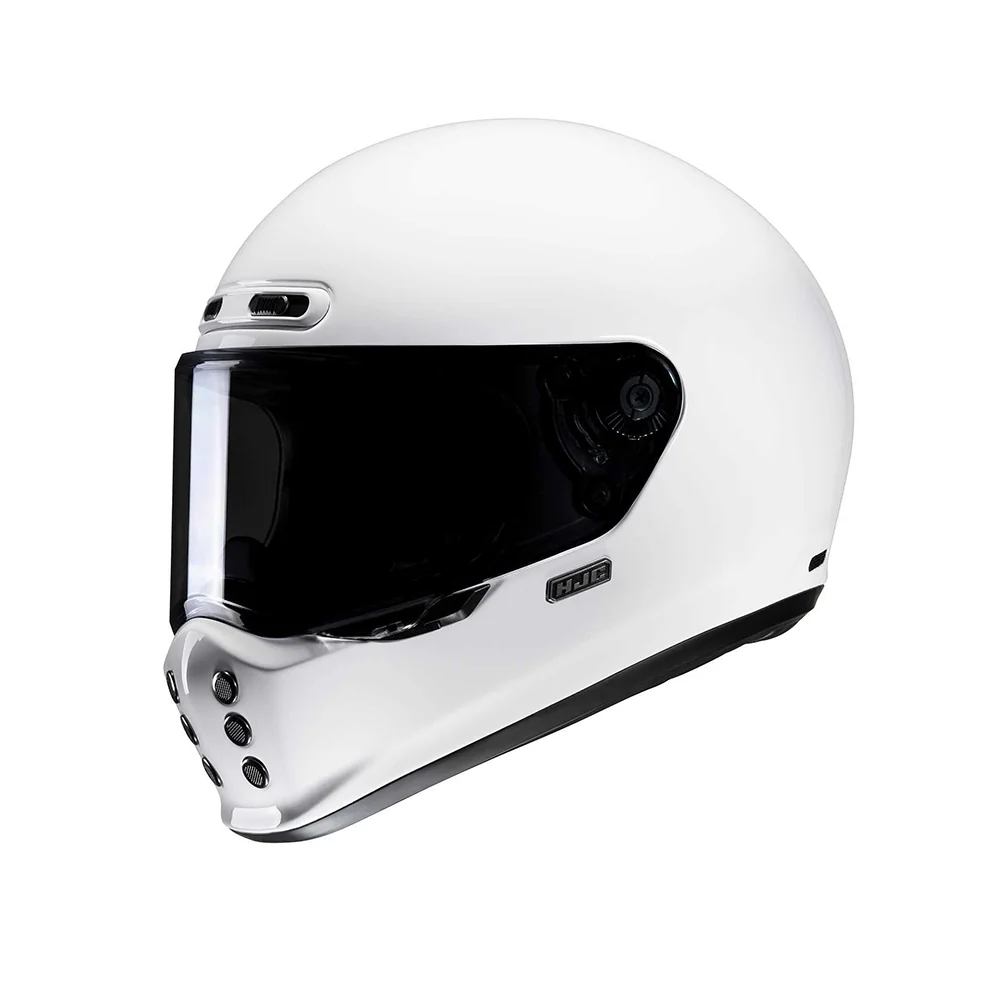 Tankdop HJC V10 UNI Racing Moto Blanco Integral Casco Blanco