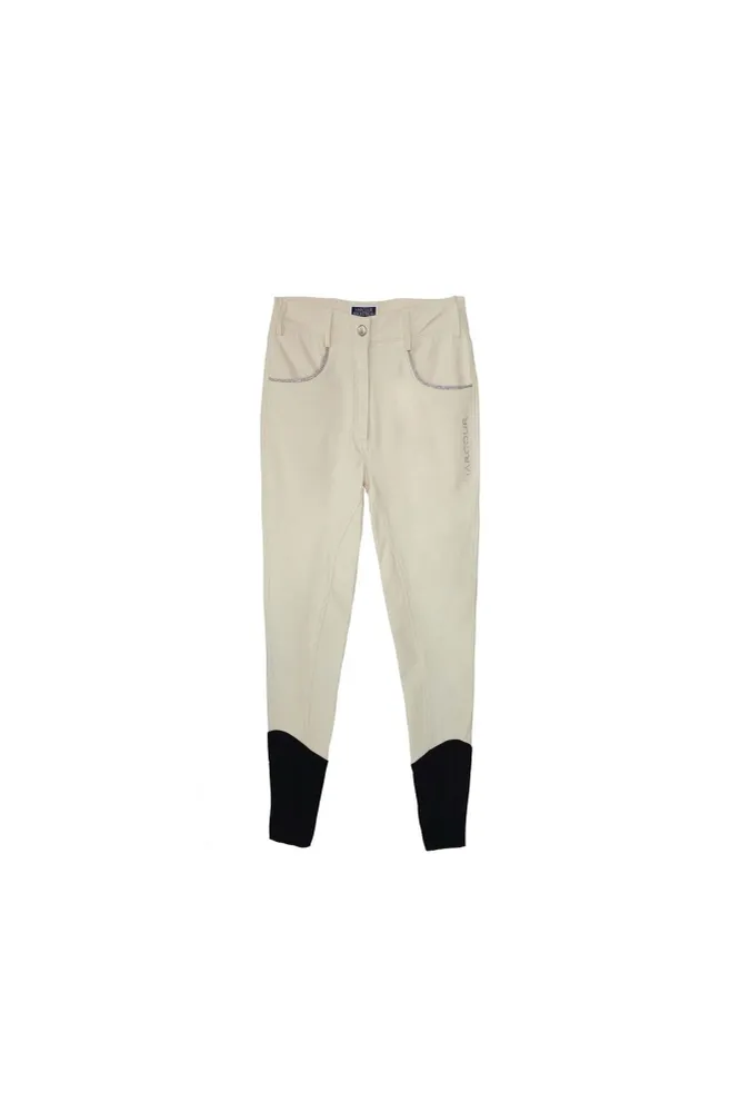 Vogue Women's Full Seat Grip Breeches Ecru 16