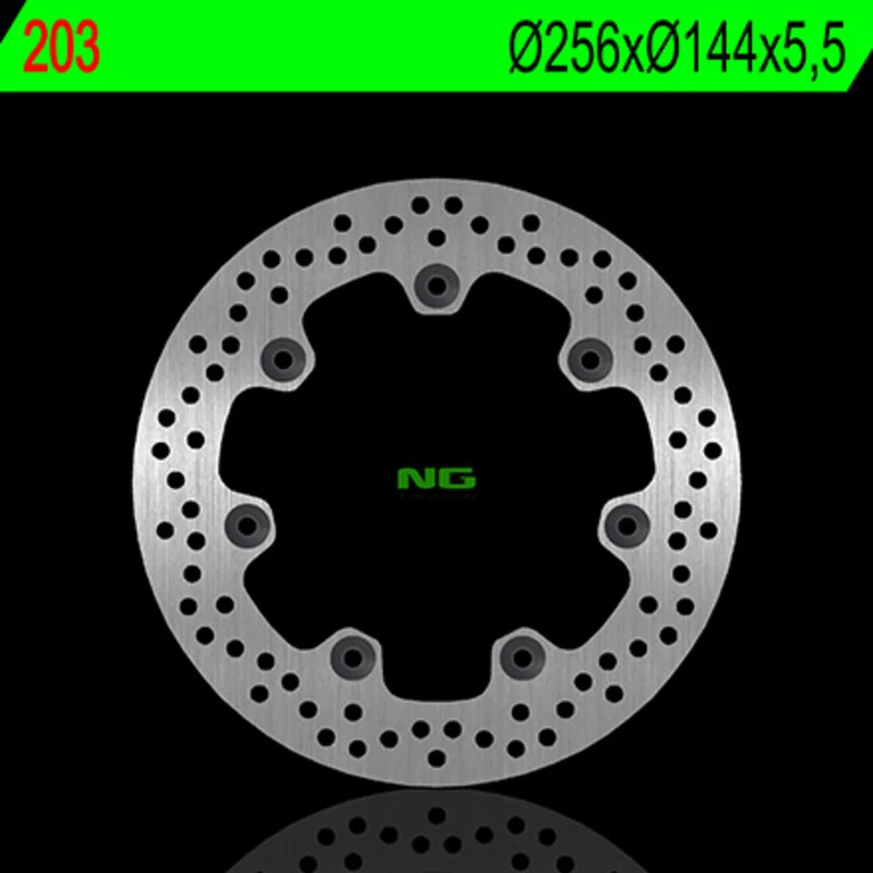 Disco de freno NG 203 Ø256 x Ø144 x 5.5