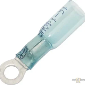 1,6-2,0 mm Heat Sealable #8 Ring Terminal Olijfgroen Harley-Davidson