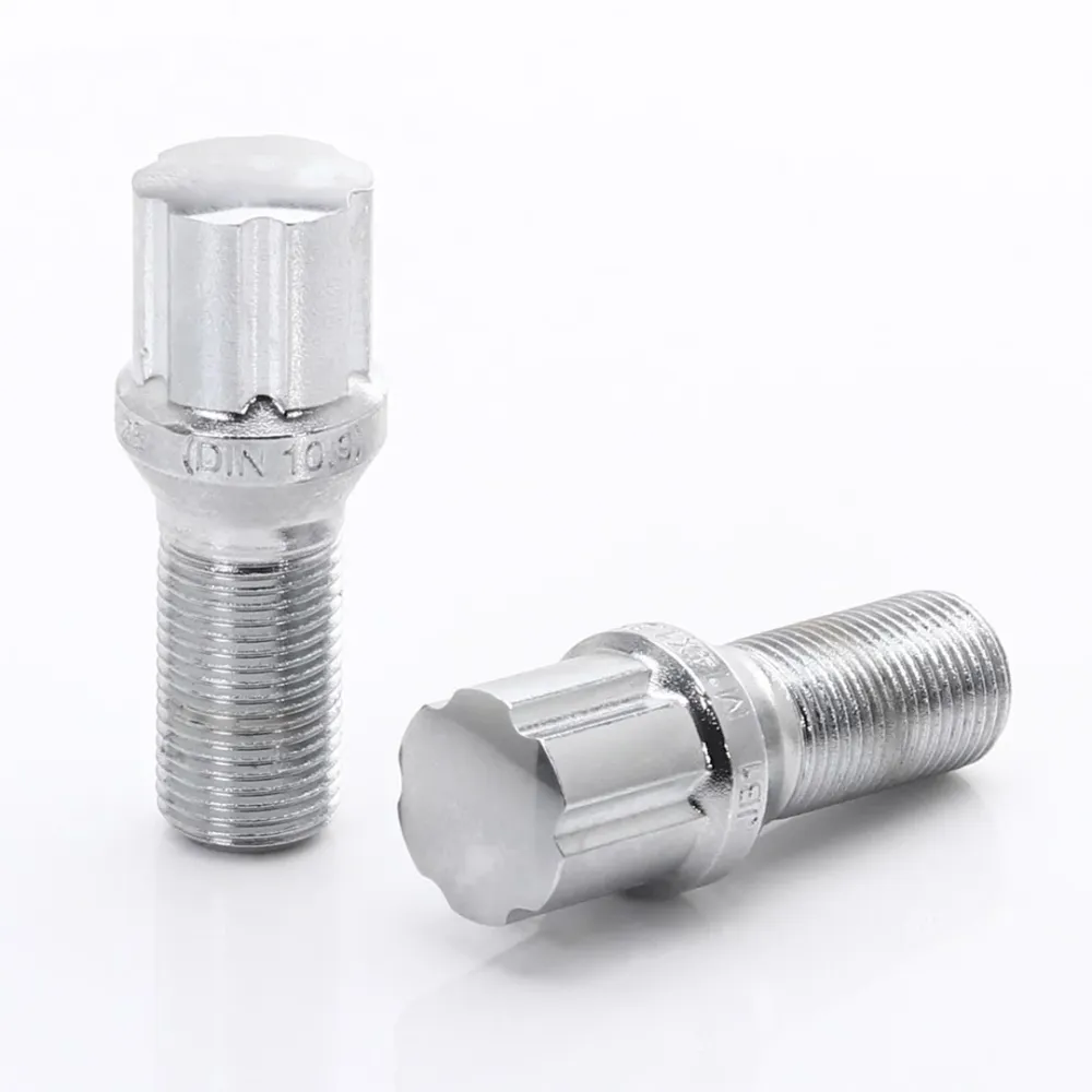 Silver JB1 Wheel Bolts M14x1.25 (Pack 20)