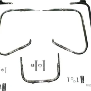 Wide Tire Swingarm Saddlebag Support Bracket Chroom Harley-Davidson