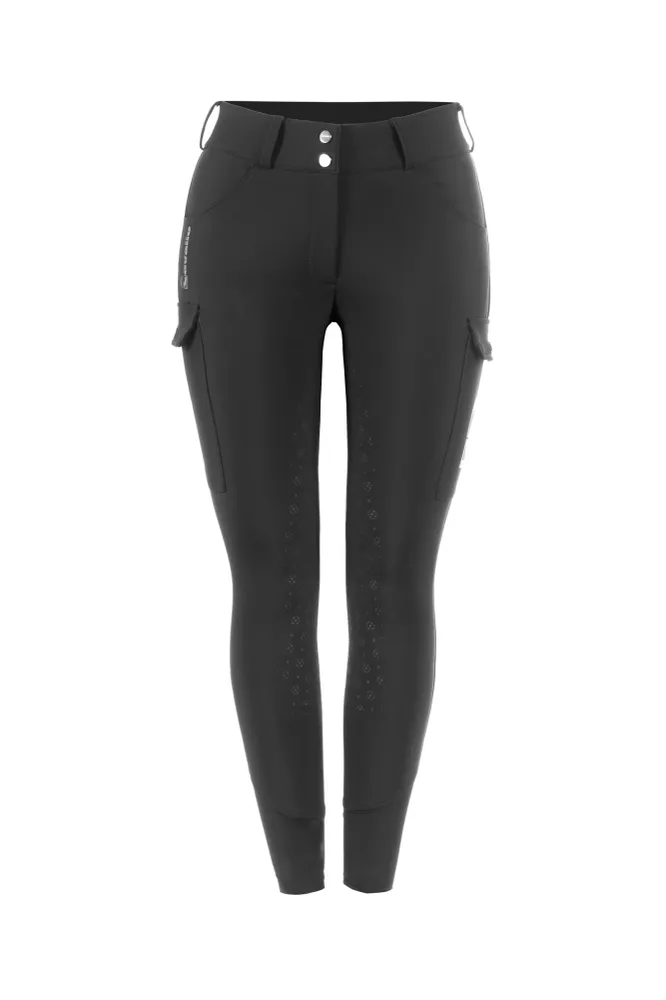 CavalCintia Cargo Winter Breeches Ravenzwart 14