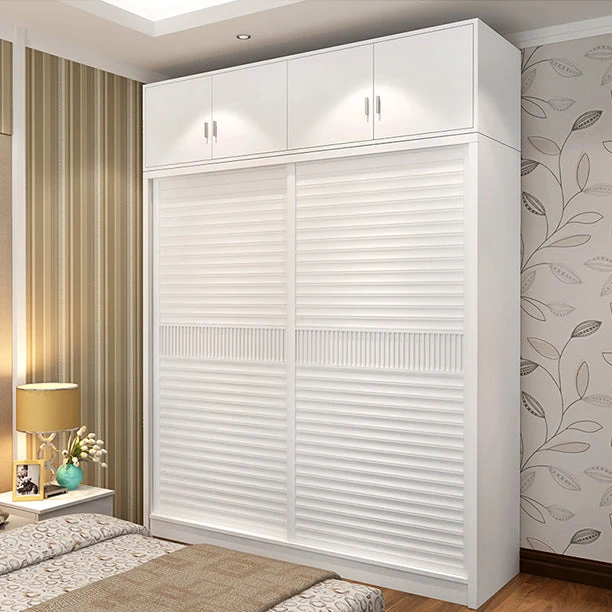 Gecertificeerd ECE-R90 Contemporary White Natuurhout Wardrobe Freestanding Self Close Doors Wardrobe Armoire 47l