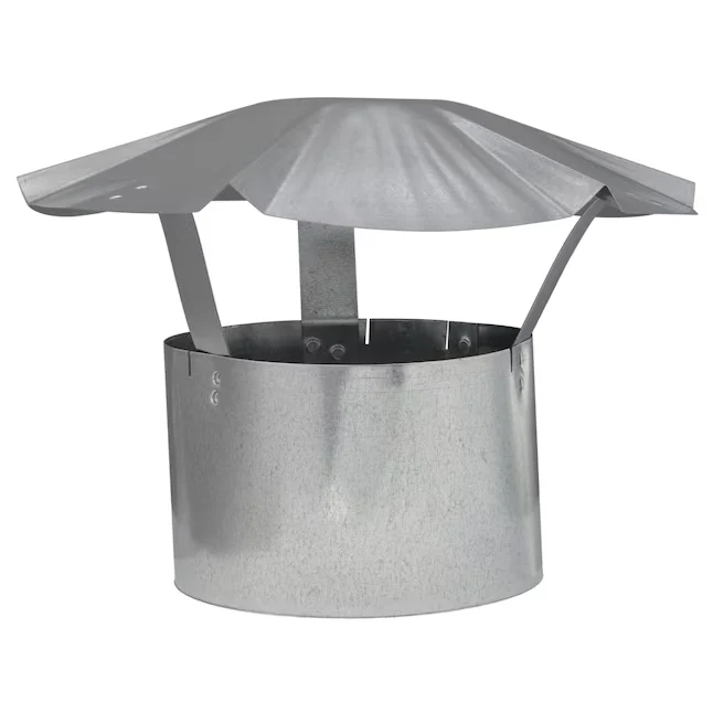 IMPERIAL 6- dia Galvanized Staal Rain Cap