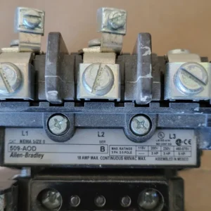 18 Amp Full Voltage Non-Reversing Starter 509-AOD