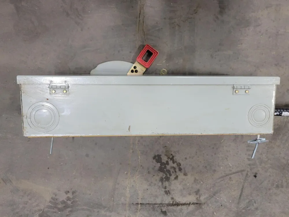 Heavy Duty Safety Switch 60 Amp 600 VAC Max. 50 hp