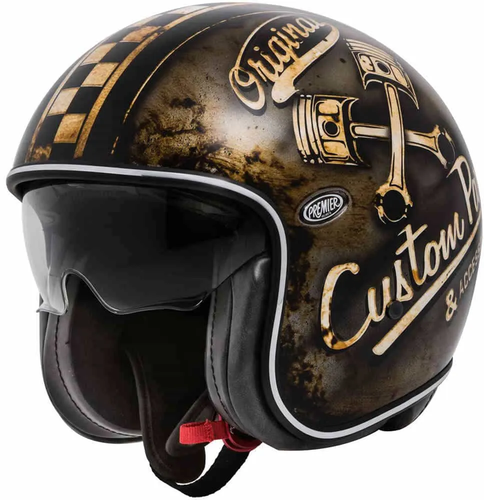 OEM Kwaliteit PREMIER OP 9 BM NOSTALGISCH Motocicleta Abierto Jet Casco